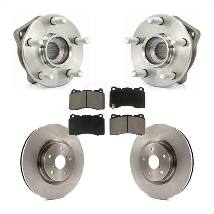 Ensemble de roulements de moyeu avant, Kit de plaquettes de Rotor de frein pour Subaru WRX Limited Bas 2014