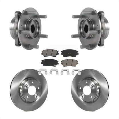 Kit de rotor et plaquettes de frein à disque, roulement de moyeu avant, pour Hyundai Elantra 2017 2020 1.6