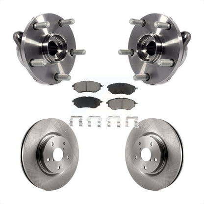 Kit de Rotor et de plaquettes de frein, roulement de moyeu avant, pour Subaru Outback WRX Legacy B9 Tribec