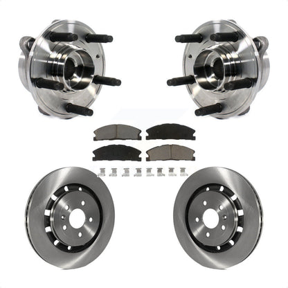 Kit de Rotor et de plaquettes de frein, roulement de moyeu avant, pour Ford Taurus Police Interceptor Seda