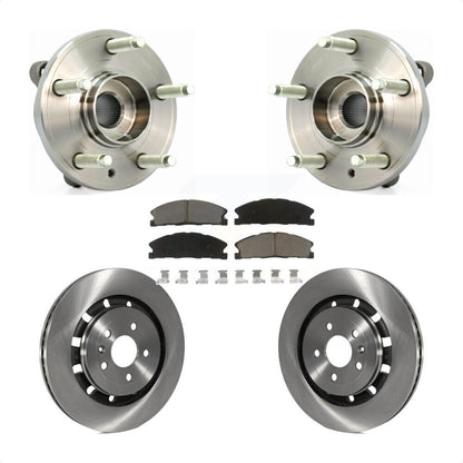 Kit de plaquettes de Rotor de frein à disque, roulement de moyeu avant, pour Ford Flex Taurus Lincoln MKT MK