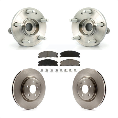 Kit de Rotor et de plaquettes de frein, roulement de moyeu avant, pour Ford Explorer avec frein robuste