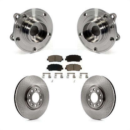 Kit de plaquettes de Rotor de frein à disque, ensemble de roulements de moyeu avant pour Chrysler 200 Dodge Dar