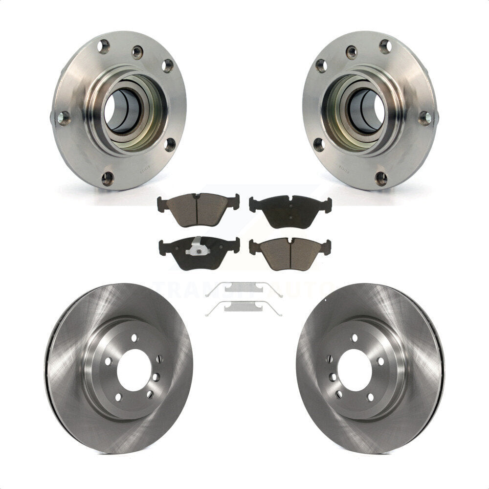 Ensemble de roulements de moyeu avant, Rotors et plaquettes de frein à disque, Kit pour BMW 330Ci Z4 330i