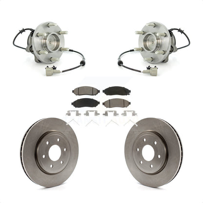 Kit de plaquettes de Rotor de frein à disque, roulement de moyeu avant, pour Nissan Frontier Pathfinder Xterr