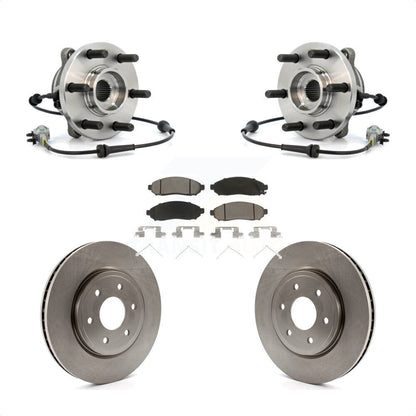 Kit de plaquettes de Rotor de frein à disque, roulement de moyeu avant, pour Nissan Frontier Pathfinder Xterr