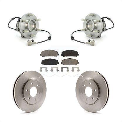Ensemble de roulements de moyeu avant, Rotors et plaquettes de frein à disque, Kit pour Suzuki Equator