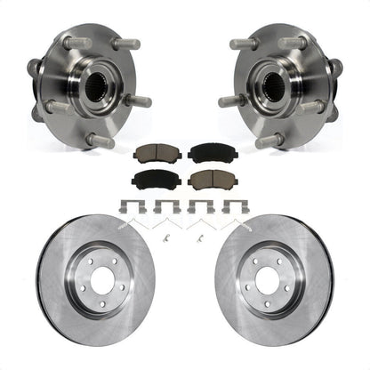 Kit de rotor et plaquettes de frein à disque, roulement de moyeu avant, pour Nissan Juke Nismo R 2014 – 2017