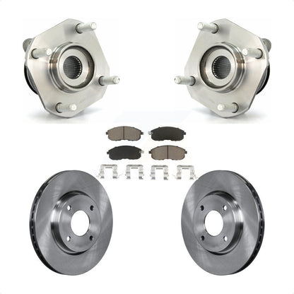 Ensemble de roulements de moyeu avant, Rotors et plaquettes de frein à disque pour Nissan Sentra