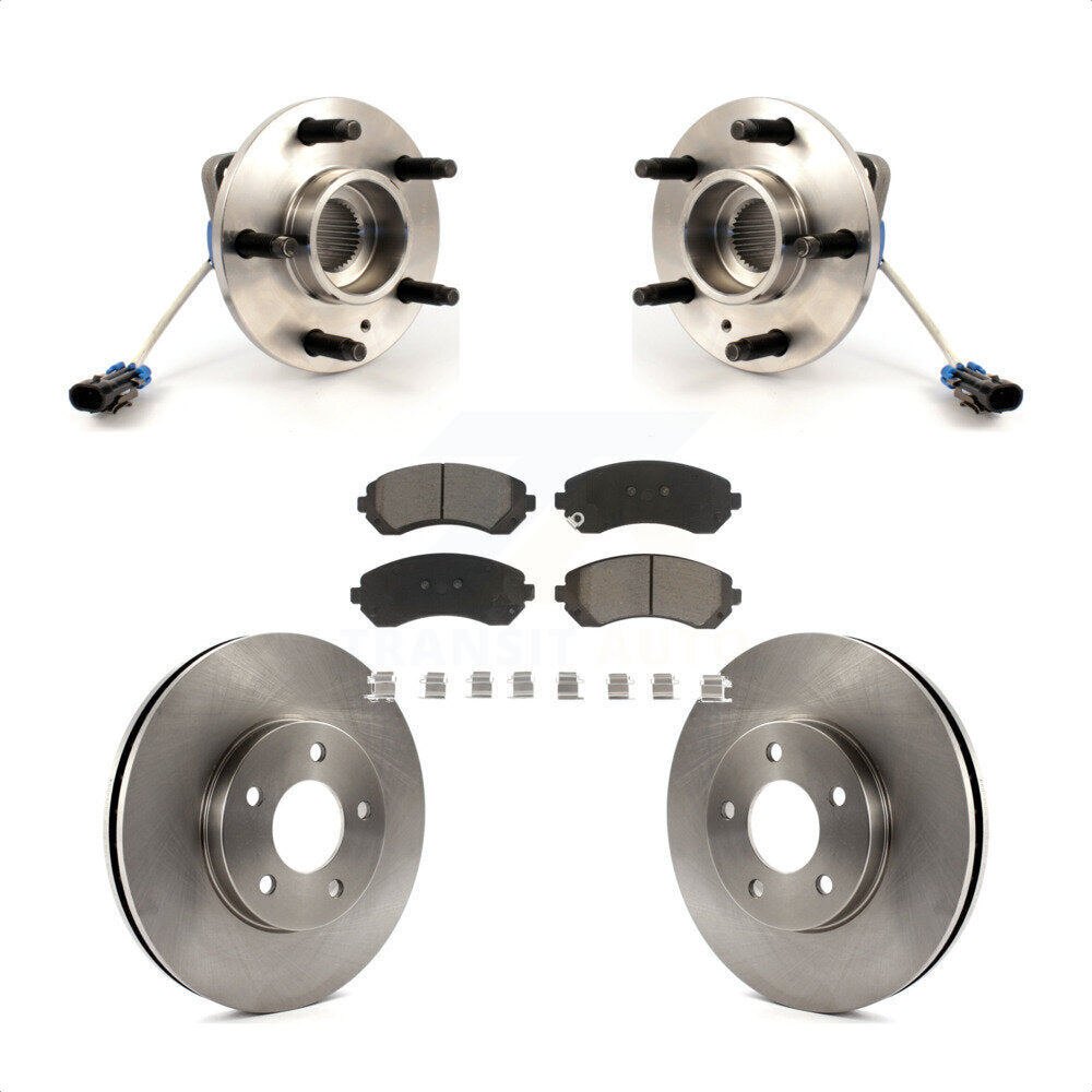 Kit de plaquettes de Rotor de frein, roulement de moyeu avant, pour Buick rendez-vous Pontiac Montana Azte