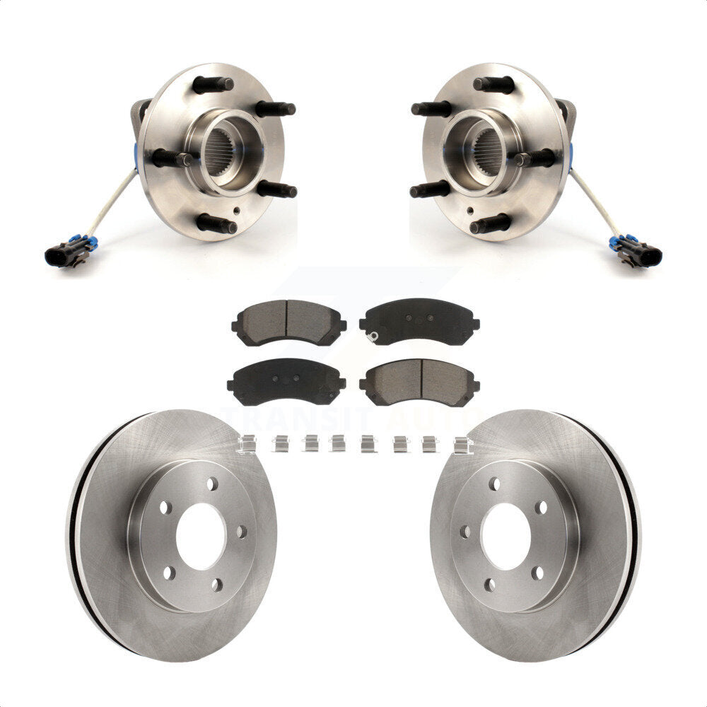 Kit de Rotor et plaquettes de frein à disque, roulement de moyeu avant, pour Buick rendez-vous Pontiac Azte