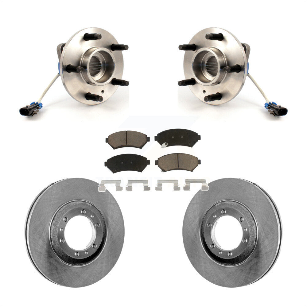 Kit de plaquettes de Rotor de frein, roulement de moyeu avant, pour Buick Pontiac Montana Century LeSabr