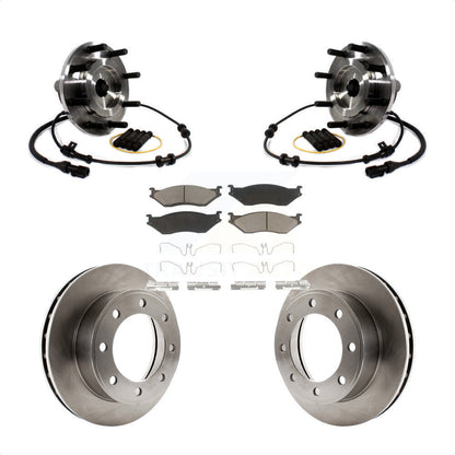 Kit de plaquettes de Rotor de frein, roulement de moyeu avant, pour Ford F-450 Super Duty F-550 4 X 1999