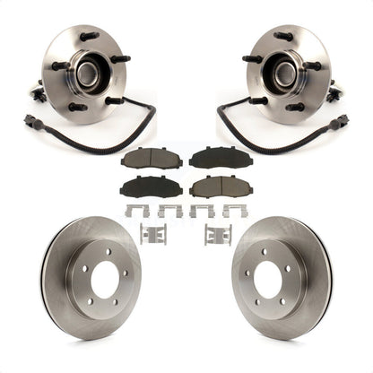 Kit de Rotor et plaquettes de frein à disque, roulement de moyeu avant, pour Ford F-150 4WD avec 4 roues AB