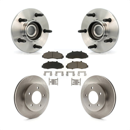 Kit de Rotor et plaquettes de frein à disque, roulement de moyeu avant, pour Ford F-150 4WD avec 2 roues AB