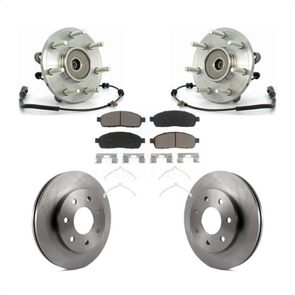 Kit de Rotor et plaquettes de frein à disque, roulement de moyeu avant, pour Ford F-150 Lincoln Mark LT 4W
