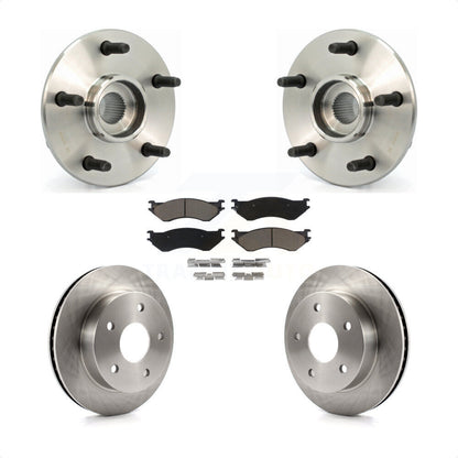Kit de Rotor et plaquettes de frein, roulement de moyeu avant, pour Dodge Ram 1500 4WD avec 2 roues AB