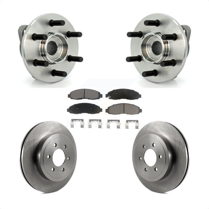 Kit de plaquettes de Rotor de frein à disque, roulement de moyeu avant, pour Dodge Dakota 4WD avec 2 roues AB