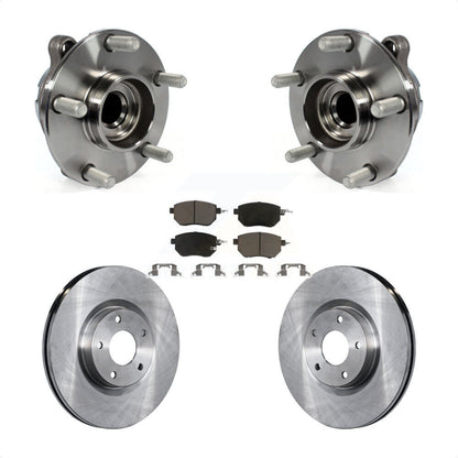 Kit de rotors et plaquettes de frein à disque, ensemble de roulements de moyeu avant pour INFINITI FX35 RWD