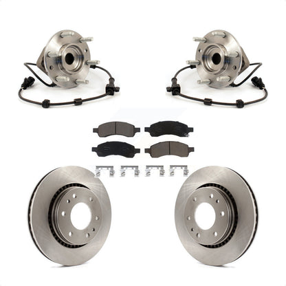 Kit de plaquettes de Rotor de frein, roulement de moyeu avant, pour Chevrolet Trailblazer GMC envoyé Buic