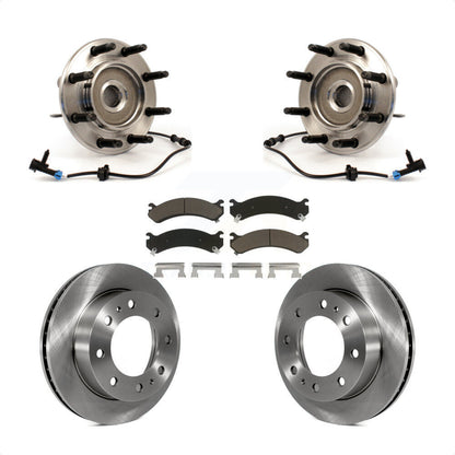 Kit de plaquettes de Rotor de frein, roulement de moyeu avant, pour Chevrolet GMC Sierra 2500 HD Silverad