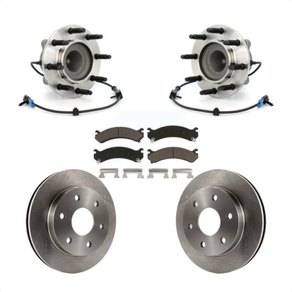 Kit de plaquettes de Rotor de frein, roulement de moyeu avant, pour Chevrolet Express 2006 GMC Savan 2500