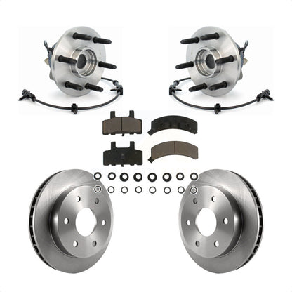 Kit de plaquettes de Rotor de frein, roulement de moyeu avant, pour Chevrolet Tahoe 4WD 00 avec 5,3l/4,8