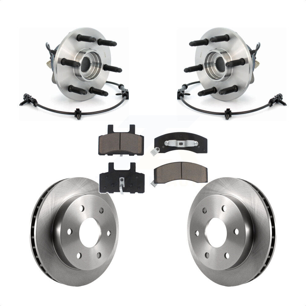 Kit de plaquettes de Rotor de frein, roulement de moyeu avant, pour Chevrolet Tahoe 4WD 00 avec 5,3l/4,8