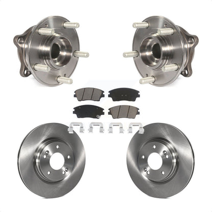 Ensemble de roulement de moyeu avant, Rotor de frein et Kit de plaquettes pour Hyundai Tucson Kia Sportag