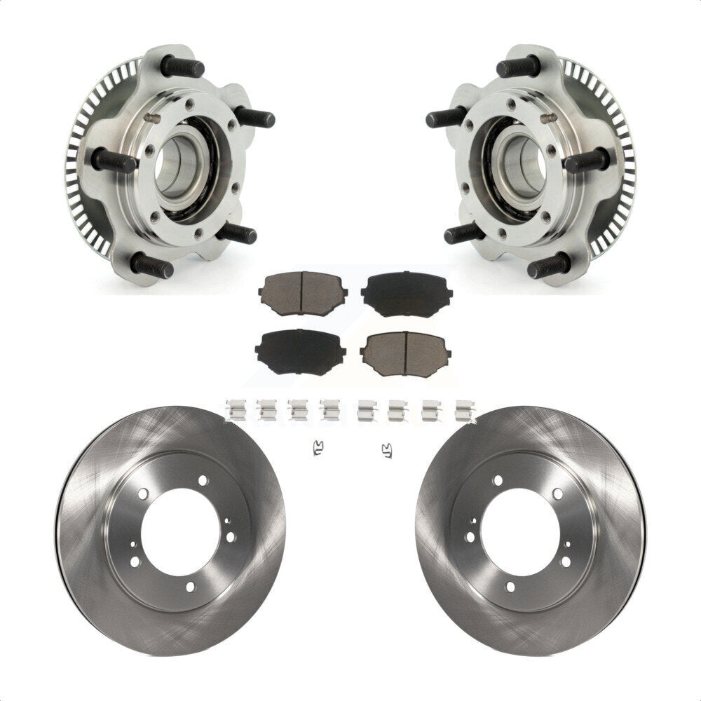 Kit de plaquettes de Rotor de frein à disque, ensemble de roulements de moyeu avant pour Suzuki Grand Vitara XL-