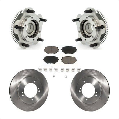 Kit de plaquettes de Rotor de frein à disque, ensemble de roulements de moyeu avant pour Suzuki Grand Vitara XL-