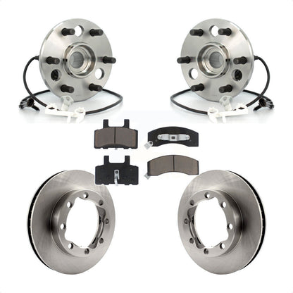 Kit de plaquettes de Rotor de frein, roulement de moyeu avant, pour Chevrolet Tahoe 4WD avec moteur DIESEL