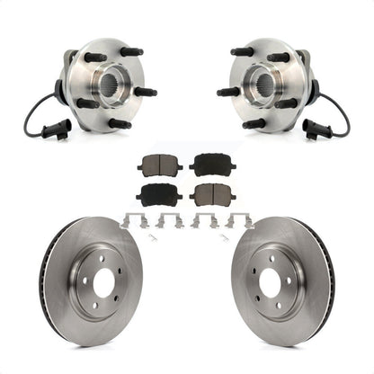 Kit de Rotor et de plaquettes de frein, roulement de moyeu avant, pour Chevrolet Malibu Pontiac G6 Satur