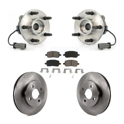 Ensemble de roulement de moyeu avant, Rotor de frein et Kit de plaquettes pour Saturn Ion Pontiac Pursui