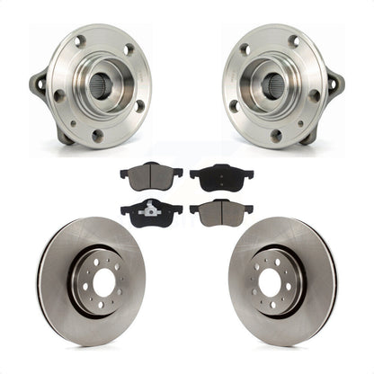 Kit de rotors de frein à disque et de plaquettes en céramique, ensemble de roulements de moyeu avant, pour Volvo S60