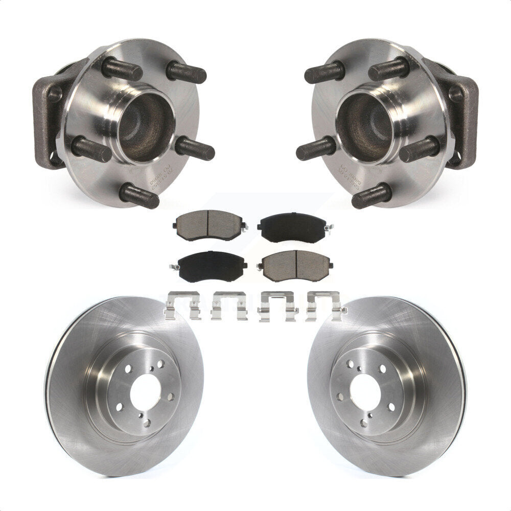 Kit de Rotor et de plaquettes de frein à disque, roulement de moyeu avant, pour Scion FR-S Subaru BRZ Toyota 8