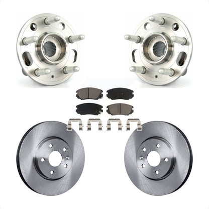 Kit de Rotor et plaquettes de frein, roulement de moyeu avant, pour Chevrolet Equinox GMC Terrain Buic
