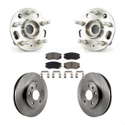 Kit de plaquettes de Rotor de frein, roulement de moyeu avant, pour Chevrolet Malibu Buick Regal LaCross
