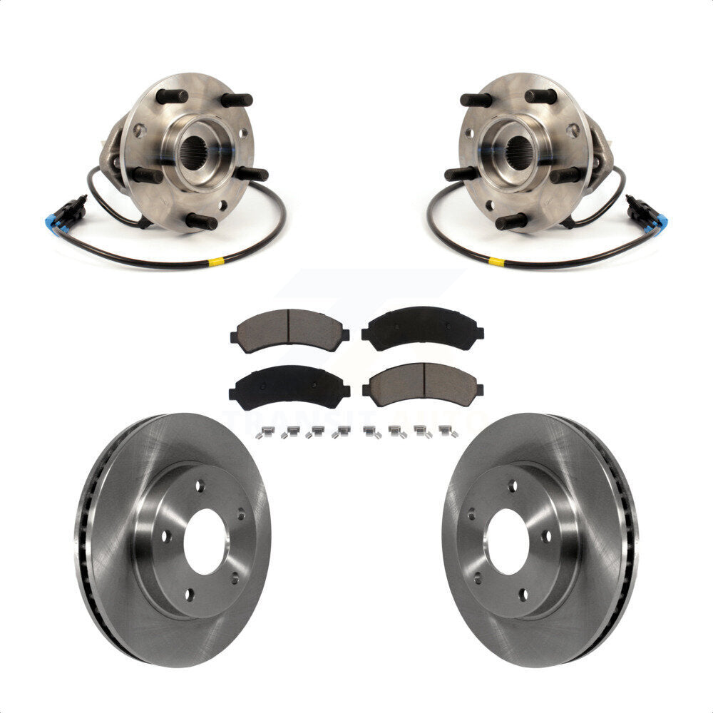 Kit de plaquettes de Rotor de frein, roulement de moyeu avant, pour Chevrolet GMC Blazer S10 Jimmy Sonom