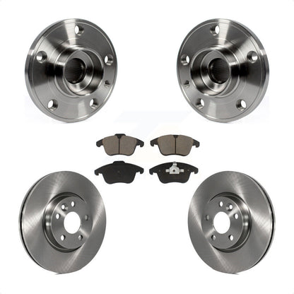 Ensemble de roulement de moyeu avant, Rotor de frein et Kit de plaquettes pour Volvo XC70 S60 V60 S80 V7