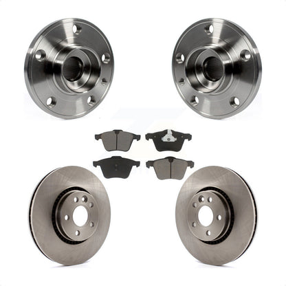 Kit de Rotor et de plaquettes de frein, roulement de moyeu avant, pour Volvo XC70 S60 V60 S80 Cross Country