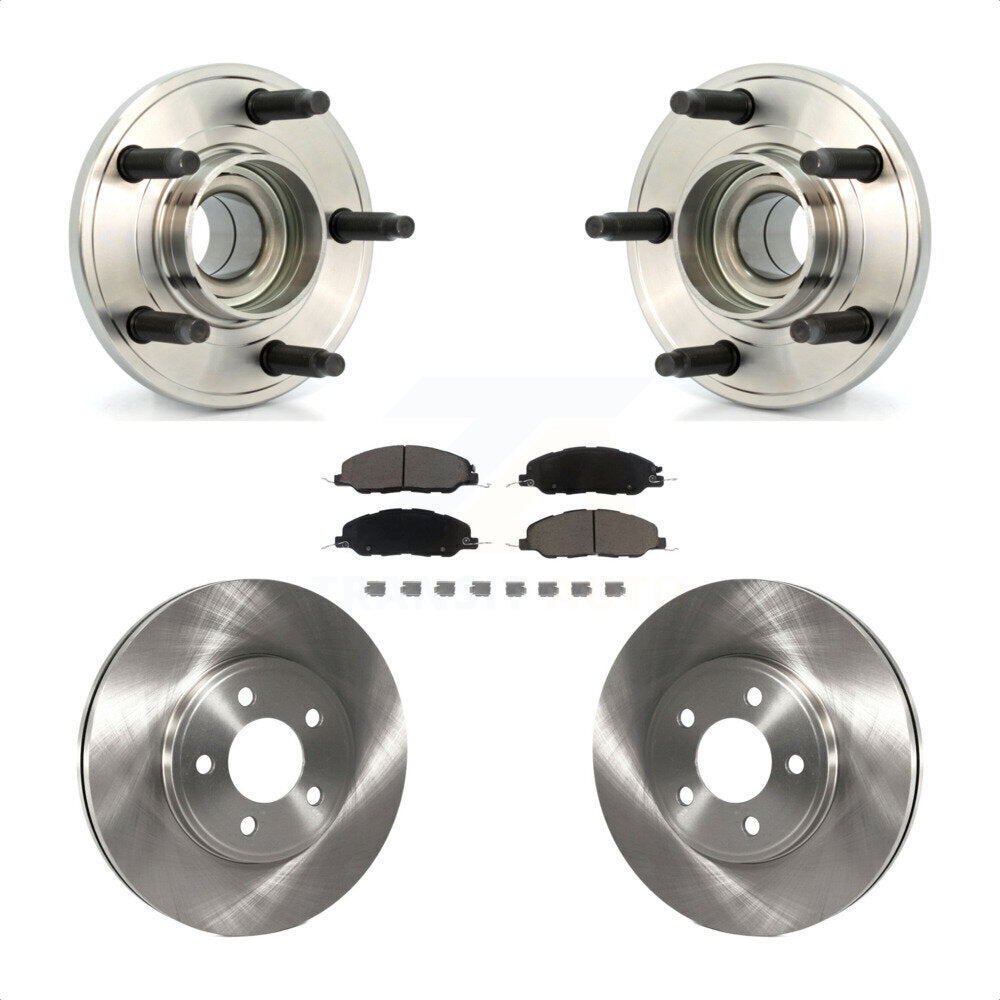 Kit de plaquettes de Rotor de frein, roulement de moyeu avant, pour Ford Mustang Bullitt avec 4 roues AB