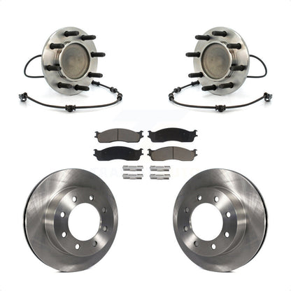 Kit de plaquettes de Rotor de frein à disque, roulement de moyeu avant, pour Dodge Ram 2003 2005 2500 3500 RW