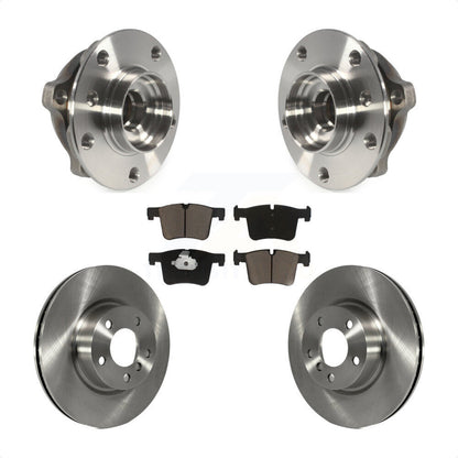 Kit de rotors de frein à disque et de plaquettes en céramique, ensemble de roulements de moyeu avant, pour BMW X3 X4