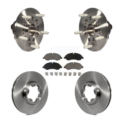 Ensemble de roulements de moyeu avant, Kit de plaquettes de Rotor de frein pour Ford Transit-250 Transit-15
