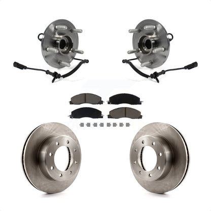 Kit de Rotor et plaquettes de frein, roulement de moyeu avant, pour Ram 2012 1500 4WD avec roue à 8 écrous