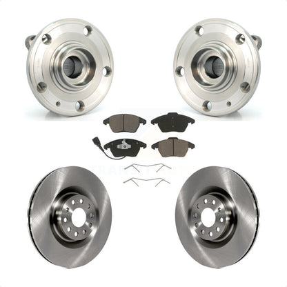 Kit de plaquettes de Rotor de frein à disque, roulement de moyeu avant, pour Volkswagen CC GTI Audi A3 Quattr