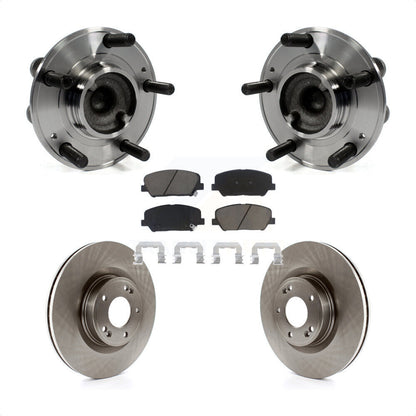 Kit de Rotor et plaquettes de frein à disque, ensemble de roulements de moyeu avant pour Hyundai Genesis Coup