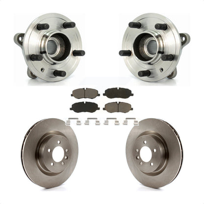 Kit de Rotor et plaquettes de frein, roulement de moyeu avant, pour Land Rover Range Sport Supercharge