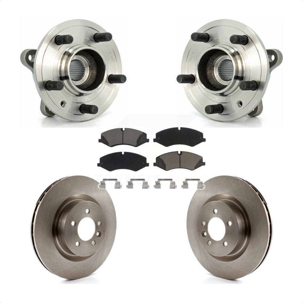 Kit de rotor et de plaquettes de frein, ensemble de roulements de moyeu avant, pour Land Rover Range Sport LR
